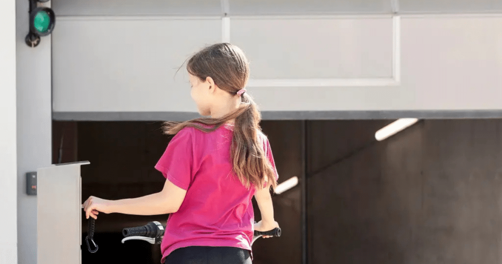 How do you fix a garage door that won’t close all the way?